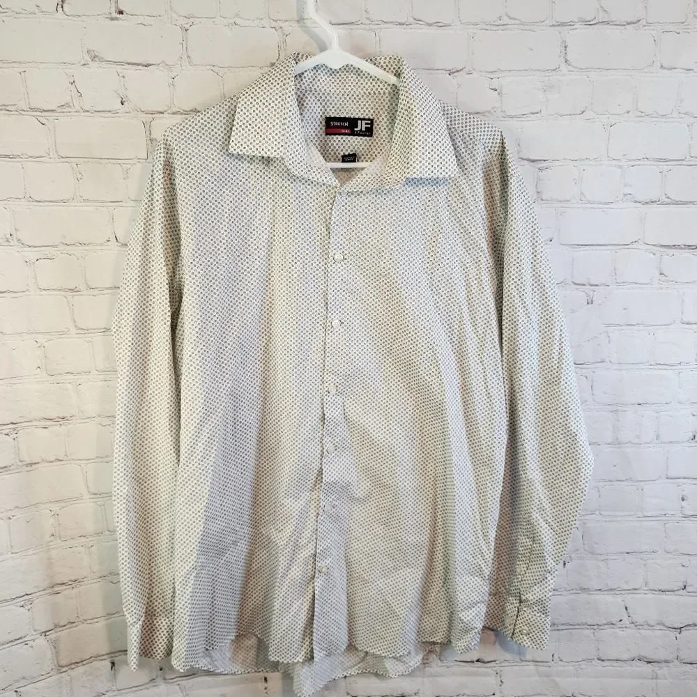 Men's JF J. Ferrar longsleeve button down shirt, size Large